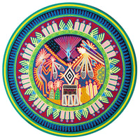 Huichol Yarn Painting Print • C - 01 - Huichol Arts