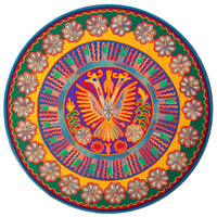 Huichol Yarn Painting Print • C - 02 - Huichol Arts