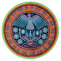 Huichol Yarn Painting Print • C - 04 - Huichol Arts