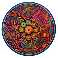 Huichol Yarn Painting Print • C - 07 - Huichol Arts