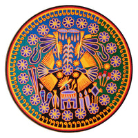 Huichol Yarn Painting Print • C - 08 - Huichol Arts