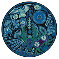 Huichol Yarn Painting Print • C - 11 - Huichol Arts