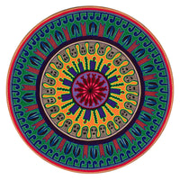 Huichol Yarn Painting Print • C - 12 - Huichol Arts