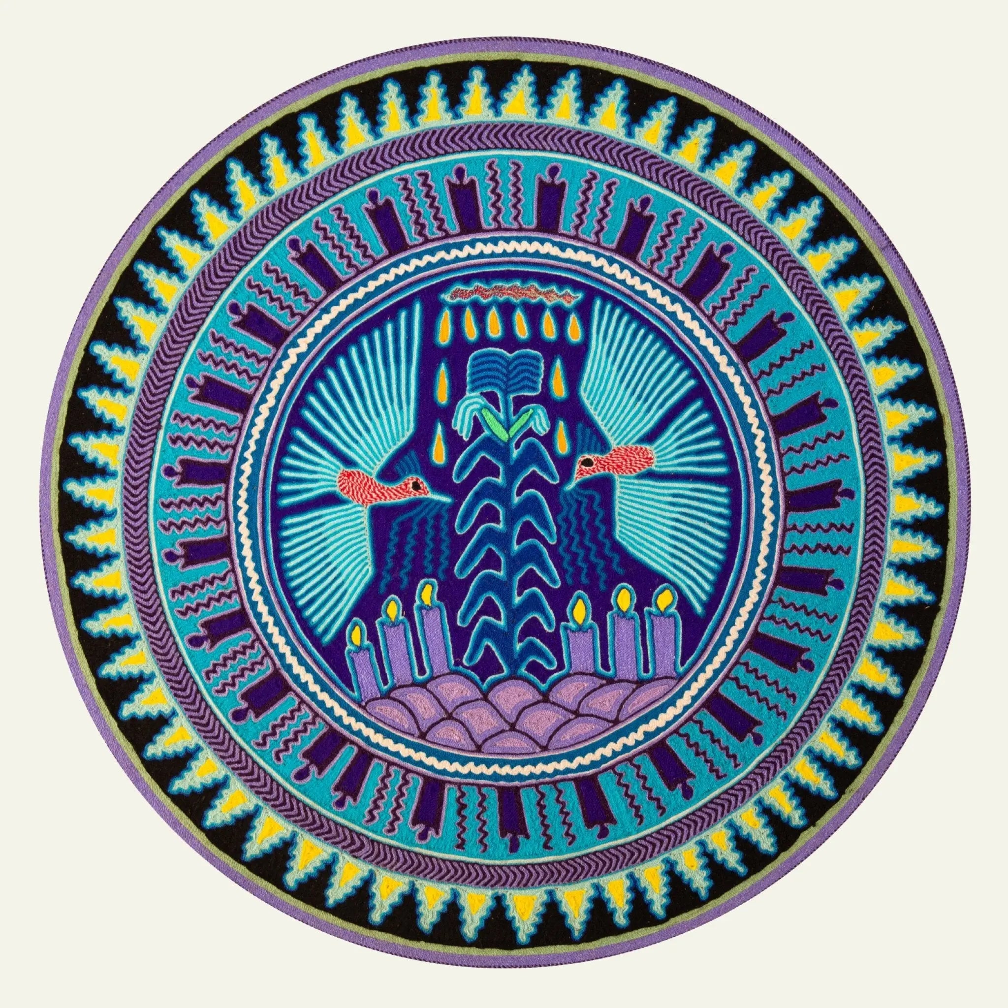 Circle Prints - Huichol Arts