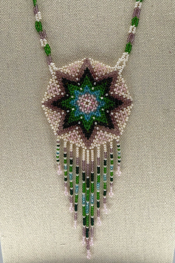 Celestial Star Necklace • Small - Huichol Arts