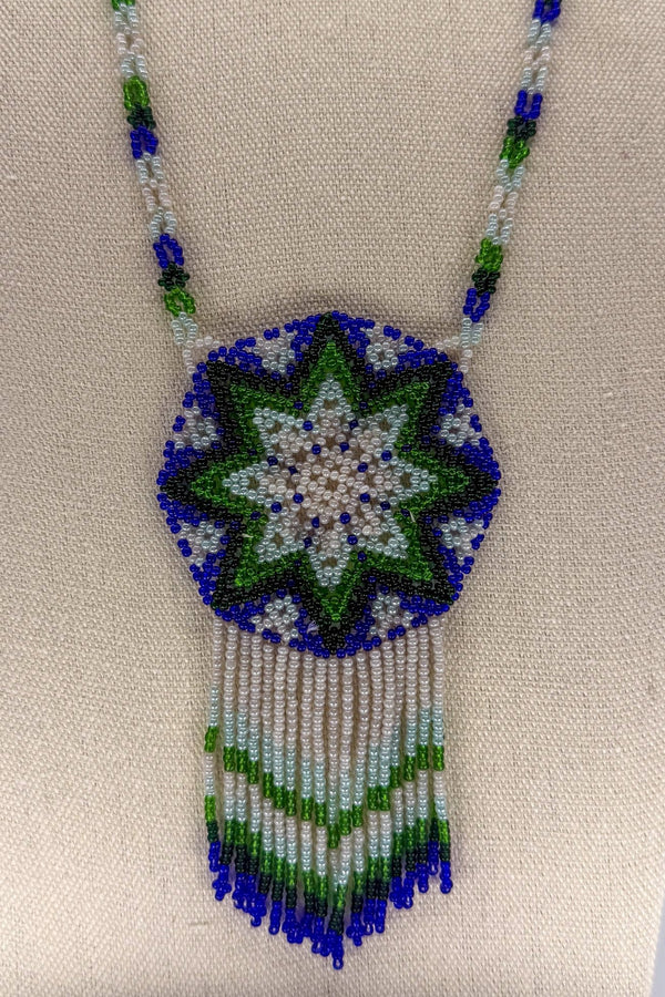 Celestial Star Necklace • Small - Huichol Arts