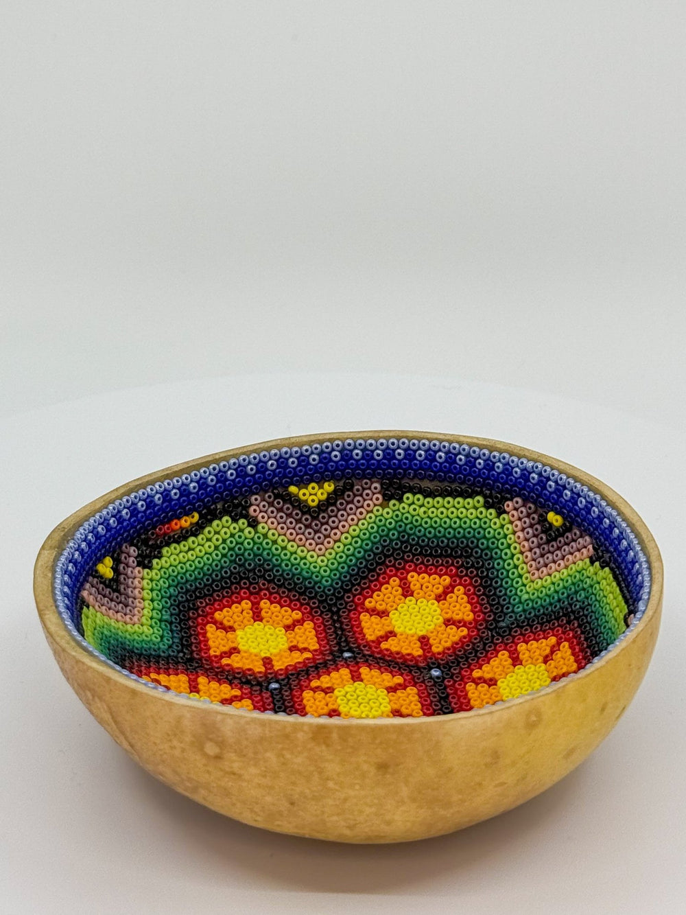 Gourd Bowl • S - Huichol Arts