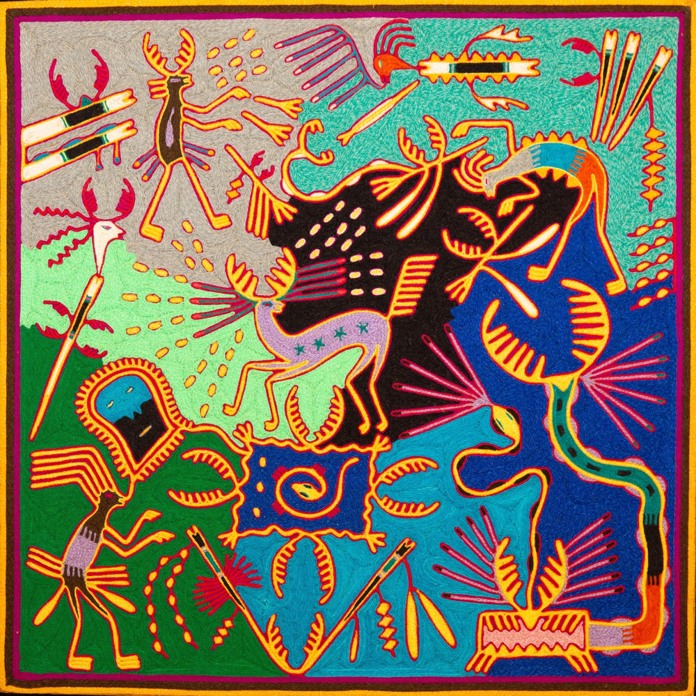 Guiding the Shaman - Huichol Arts