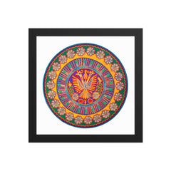 Huichol Yarn Painting Print • C - 02 - Huichol Arts