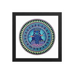 Huichol Yarn Painting Print • C - 05 - Huichol Arts