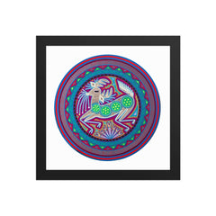 Huichol Yarn Painting Print • C - 06 - Huichol Arts