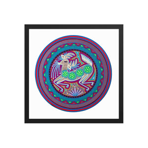Huichol Yarn Painting Print • C - 06 - Huichol Arts