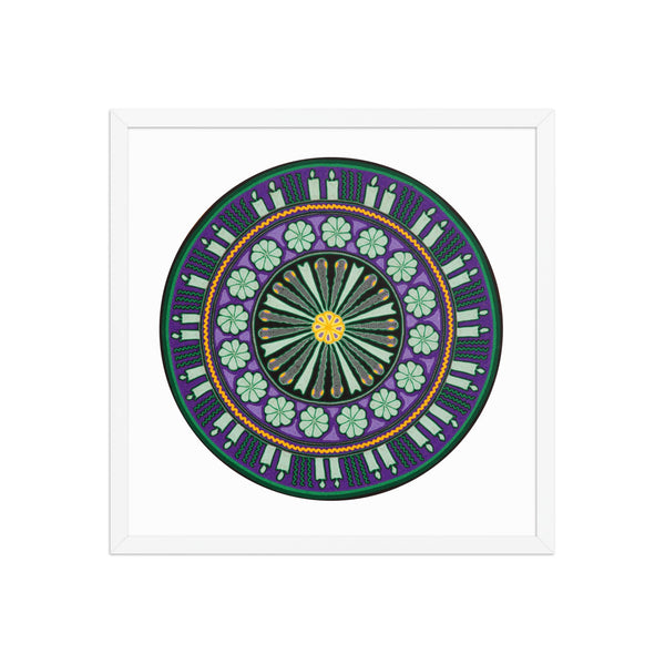 Huichol Yarn Painting Print • C - 10 - Huichol Arts
