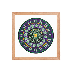 Huichol Yarn Painting Print • C - 10 - Huichol Arts