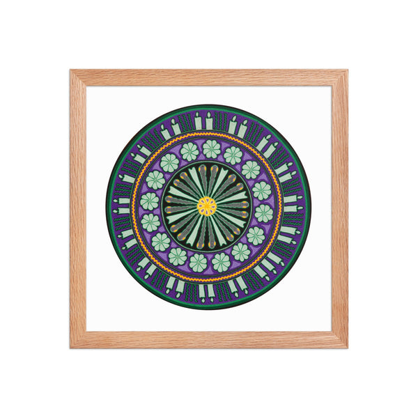 Huichol Yarn Painting Print • C - 10 - Huichol Arts