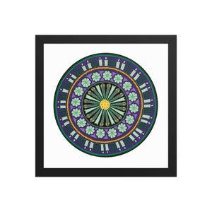 Huichol Yarn Painting Print • C - 10 - Huichol Arts