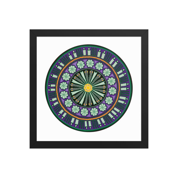 Huichol Yarn Painting Print • C - 10 - Huichol Arts