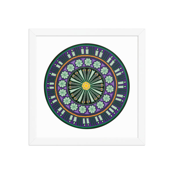 Huichol Yarn Painting Print • C - 10 - Huichol Arts