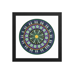 Huichol Yarn Painting Print • C - 10 - Huichol Arts