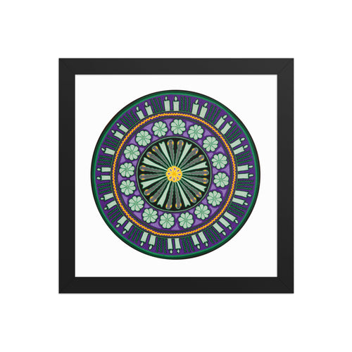 Huichol Yarn Painting Print • C - 10 - Huichol Arts