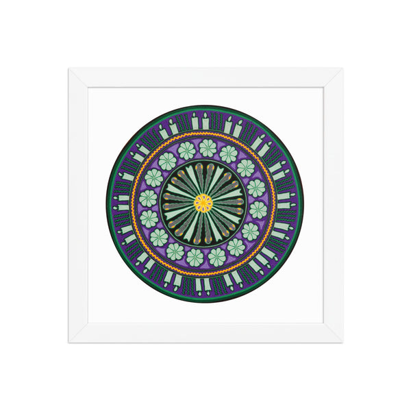Huichol Yarn Painting Print • C - 10 - Huichol Arts
