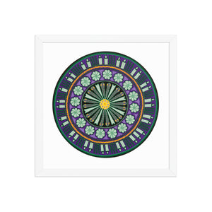 Huichol Yarn Painting Print • C - 10 - Huichol Arts