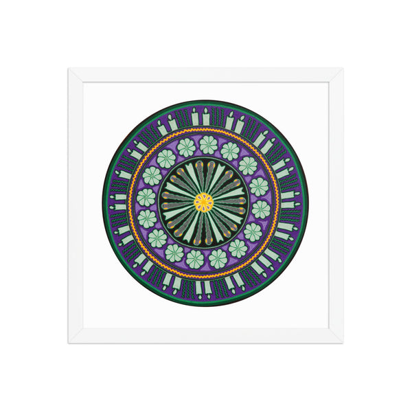 Huichol Yarn Painting Print • C - 10 - Huichol Arts