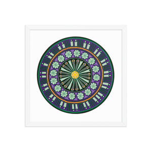 Huichol Yarn Painting Print • C - 10 - Huichol Arts