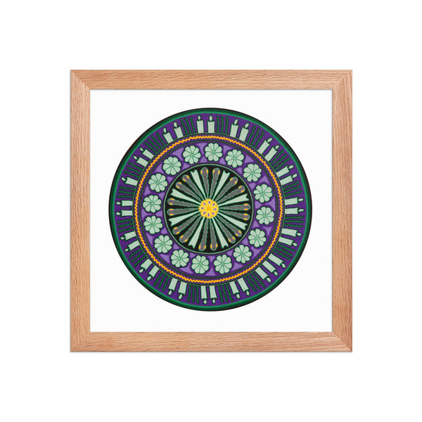 Huichol Yarn Painting Print • C - 10 - Huichol Arts