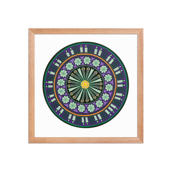 Huichol Yarn Painting Print • C - 10 - Huichol Arts