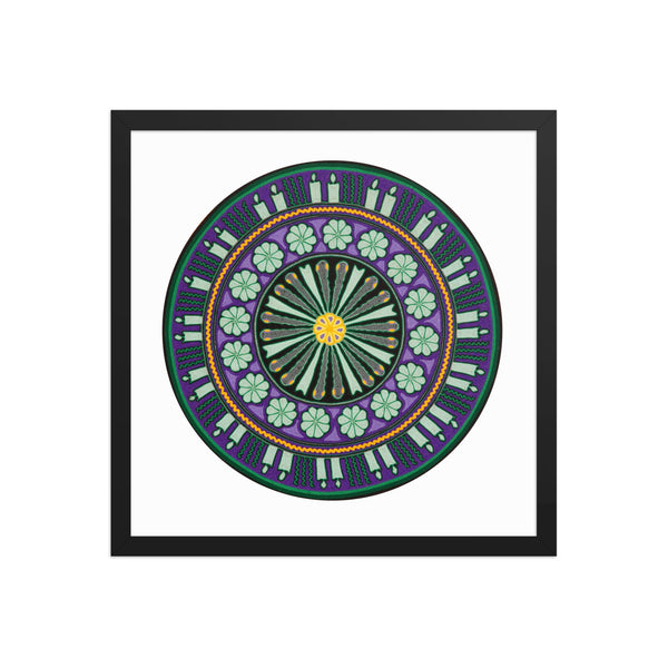 Huichol Yarn Painting Print • C - 10 - Huichol Arts