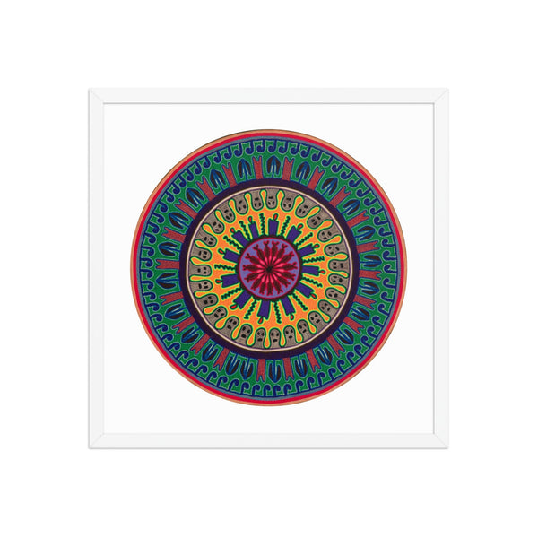 Huichol Yarn Painting Print • C - 12 - Huichol Arts