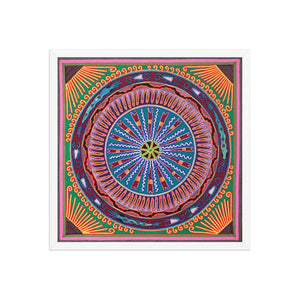 Huichol Yarn Painting Print • L - 006 - Huichol Arts