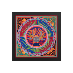 Huichol Yarn Painting Print • L - 015 - Huichol Arts