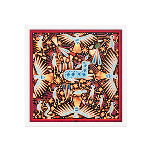 Huichol Yarn Painting Print • L - 017 - Huichol Arts