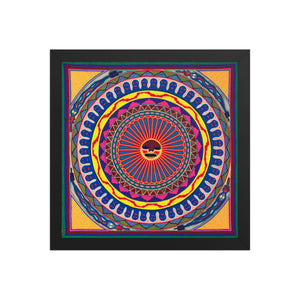 Huichol Yarn Painting Print • L - 022 - Huichol Arts