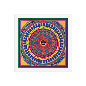 Huichol Yarn Painting Print • L - 022 - Huichol Arts