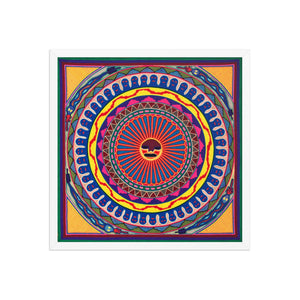 Huichol Yarn Painting Print • L - 022 - Huichol Arts