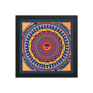 Huichol Yarn Painting Print • L - 022 - Huichol Arts