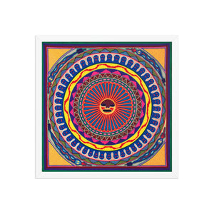 Huichol Yarn Painting Print • L - 022 - Huichol Arts