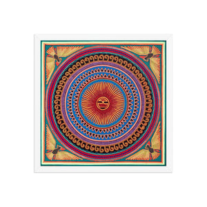 Huichol Yarn Painting Print • L - 026 - Huichol Arts