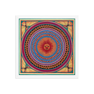 Huichol Yarn Painting Print • L - 026 - Huichol Arts