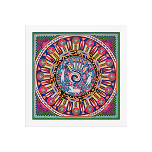 Huichol Yarn Painting Print • L - 028 - Huichol Arts
