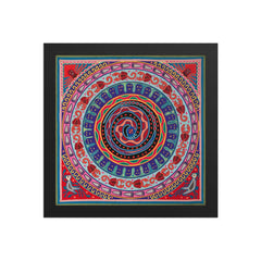 Huichol Yarn Painting Print • L - 031 - Huichol Arts