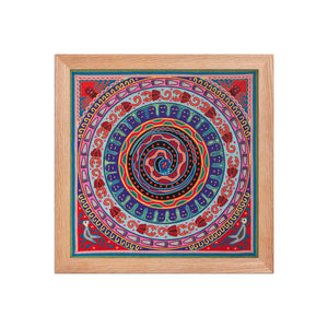 Huichol Yarn Painting Print • L - 031 - Huichol Arts
