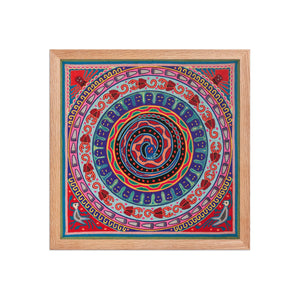 Huichol Yarn Painting Print • L - 031 - Huichol Arts