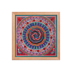 Huichol Yarn Painting Print • L - 031 - Huichol Arts
