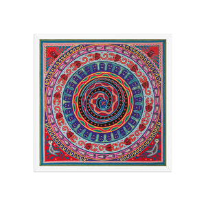 Huichol Yarn Painting Print • L - 031 - Huichol Arts