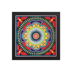 Huichol Yarn Painting Print • L - 037 - Huichol Arts