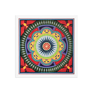 Huichol Yarn Painting Print • L - 037 - Huichol Arts